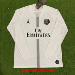 Maillot Rétro PSG 2018/2019 Manches Longues Blanc