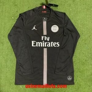 Maillot Rétro PSG 2018/2019 Manches Longues Noir
