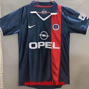 Maillot Rétro PSG Domicile 2001/2002