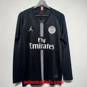 Maillot Rétro PSG third Manches Longues 2018/2019 Noir