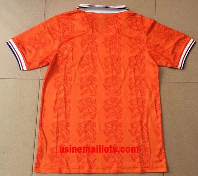 Maillot Rétro Pays-Bas Domicile 1995 – Image 2