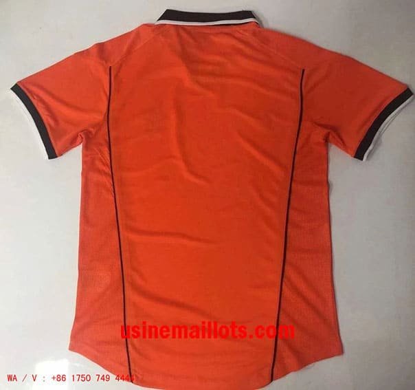 Maillot Rétro Pays-Bas Domicile 1998 – Image 2