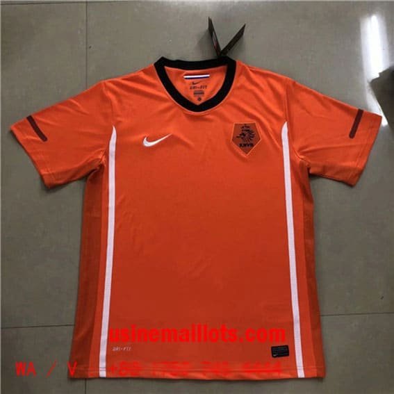 Maillot Rétro Pays-Bas Domicile 2010