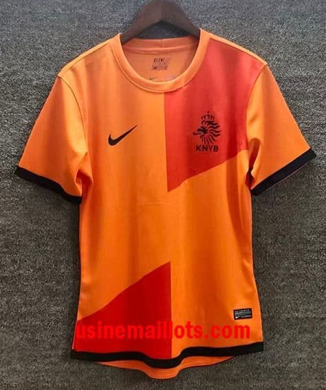 Maillot Rétro Pays-Bas Domicile 2012