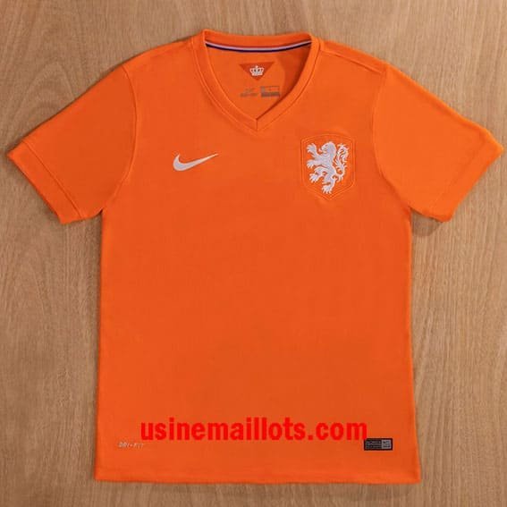 Maillot Rétro Pays-Bas Domicile 2014