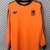 Maillot Rétro Pays Bas Domicile Manches Longues 1980