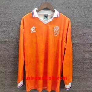 Maillot Rétro Pays-Bas Domicile Manches Longues 1991