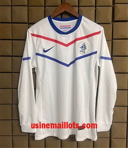 Maillot Rétro Pays-Bas Extérieur Manches Longues 2010
