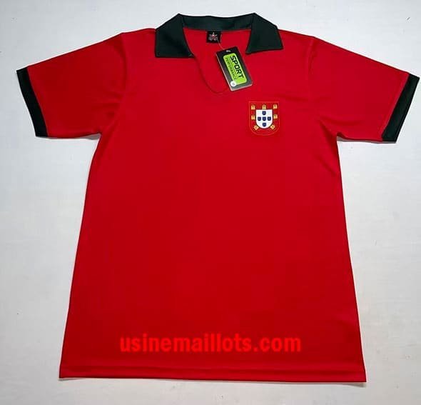 Maillot Rétro Portugal Domicile 1972