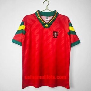 Maillot Rétro Portugal Domicile 1992