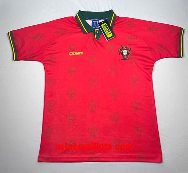 Maillot Rétro Portugal Domicile 1995