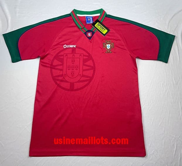 Maillot Rétro Portugal Domicile 1996