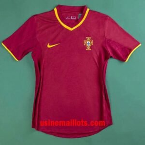 Maillot Rétro Portugal Domicile 2000