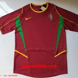 Maillot Rétro Portugal Domicile 2002