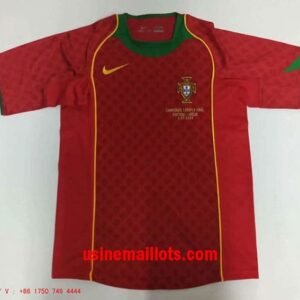 Maillot Rétro Portugal Domicile 2004