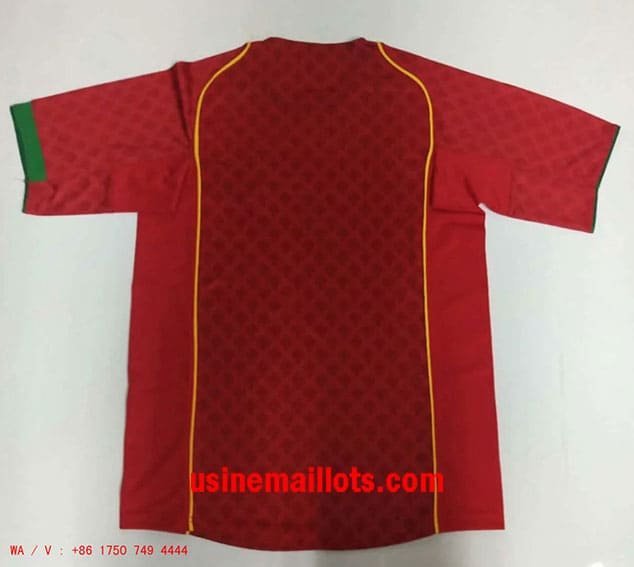 Maillot Rétro Portugal Domicile 2004 – Image 2