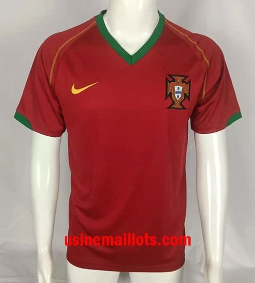 Maillot Rétro Portugal Domicile 2006