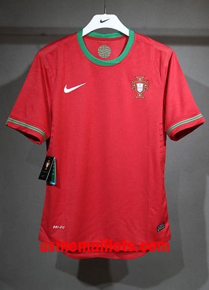Maillot Rétro Portugal Domicile 2012