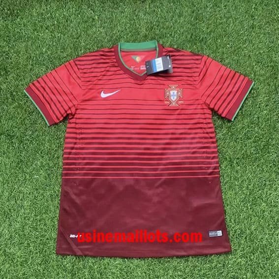 Maillot Rétro Portugal Domicile 2014
