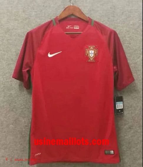 Maillot Rétro Portugal Domicile 2016