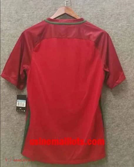 Maillot Rétro Portugal Domicile 2016 – Image 2