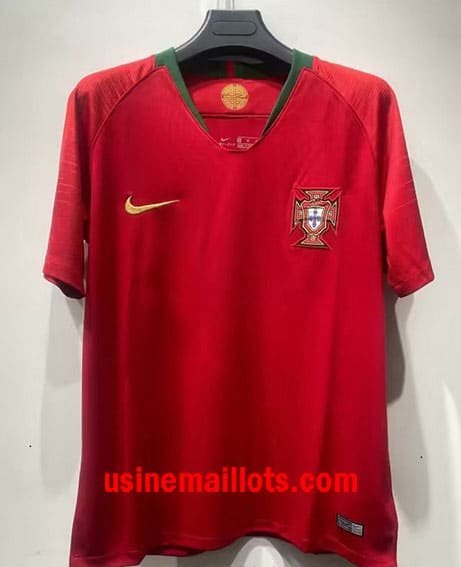 Maillot Rétro Portugal Domicile 2018