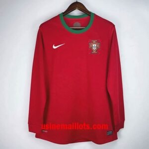 Maillot Rétro Portugal Domicile Manches Longues 2012