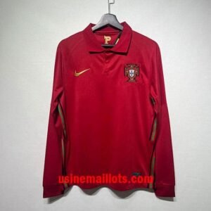 Maillot Rétro Portugal Domicile Manches Longues 2020