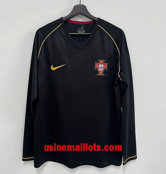 Maillot Rétro Portugal Extérieur Manches Longues 2006