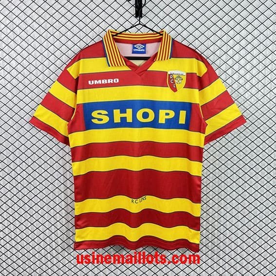 Maillot Rétro RC Lens Domicile 1996-1997