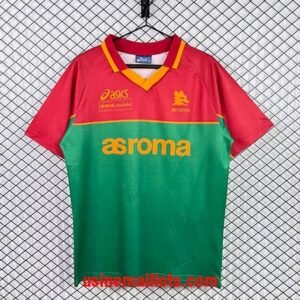Maillot Rétro Roma 1995/1996 Rouge Vert