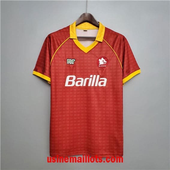 Maillot Rétro Roma Domicile 1990/1991