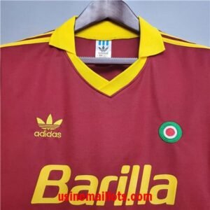Alternative view of Maillot Rétro Roma Domicile 1991/1992