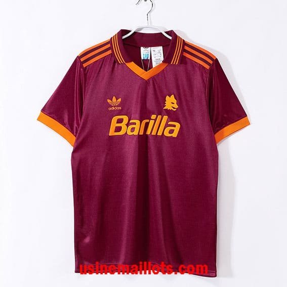 Maillot Rétro Roma Domicile 1992/1993