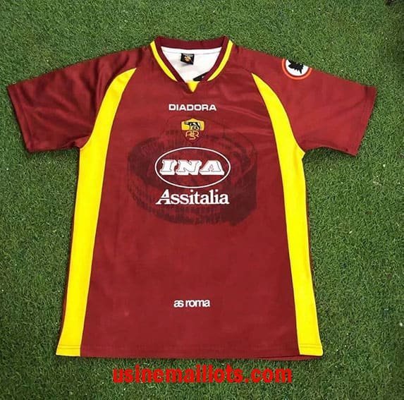 Maillot Rétro Roma Domicile 1997/1998