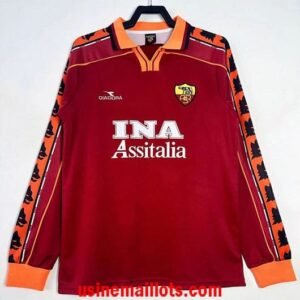 Maillot Rétro Roma Domicile Manches Longues 1998/1999