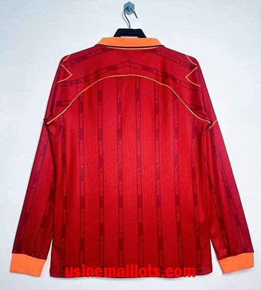 Maillot Rétro Roma Domicile Manches Longues 1999/2000 – Image 2