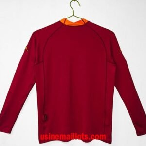 Alternative view of Maillot Rétro Roma Domicile Manches Longues 2001/2002