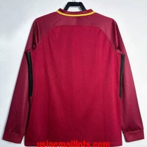 Alternative view of Maillot Rétro Roma Domicile Manches Longues 2017/2018