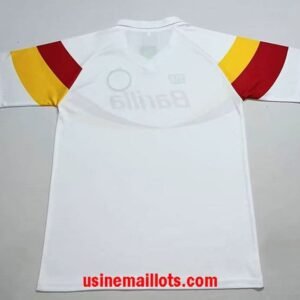 Alternative view of Maillot Rétro Roma Extérieur 1990/1991