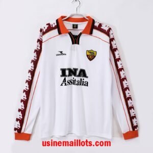 Maillot Rétro Roma Extérieur Manches Longues 1998/1999
