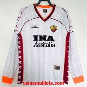 Maillot Rétro Roma Extérieur Manches Longues 1999/2000
