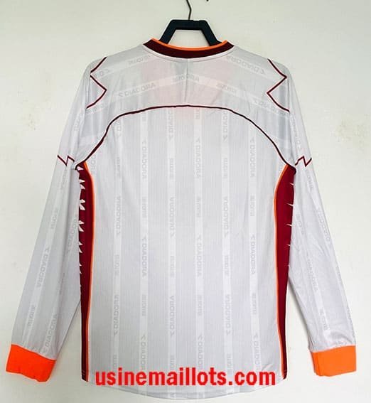 Maillot Rétro Roma Extérieur Manches Longues 1999/2000 – Image 2