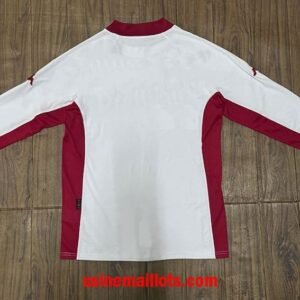 Alternative view of Maillot Rétro Roma Extérieur Manches Longues 2001/2002