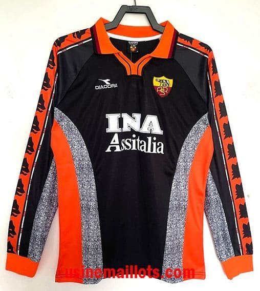 Maillot Rétro Roma Third Manches Longues 1998/1999