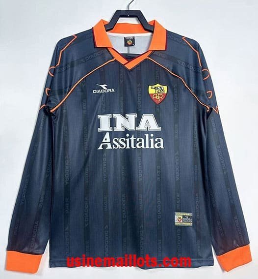 Maillot Rétro Roma Third Manches Longues 1999/2000