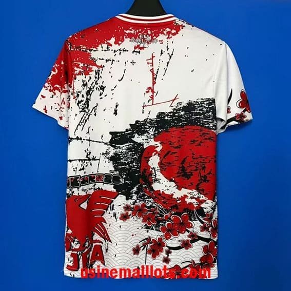 Maillot Spécial-Édition Japon 2026/27 Blanc Rouge Noir – Image 2