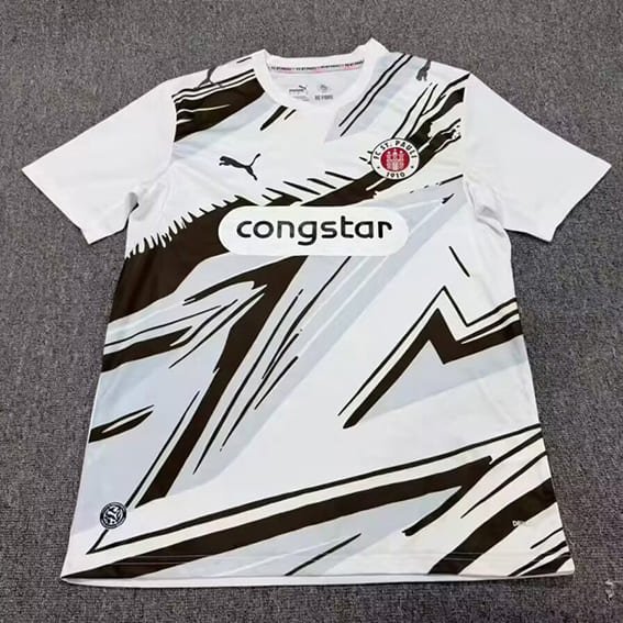 Maillot St. Pauli Extérieur 2026/2027 Blanc Marron