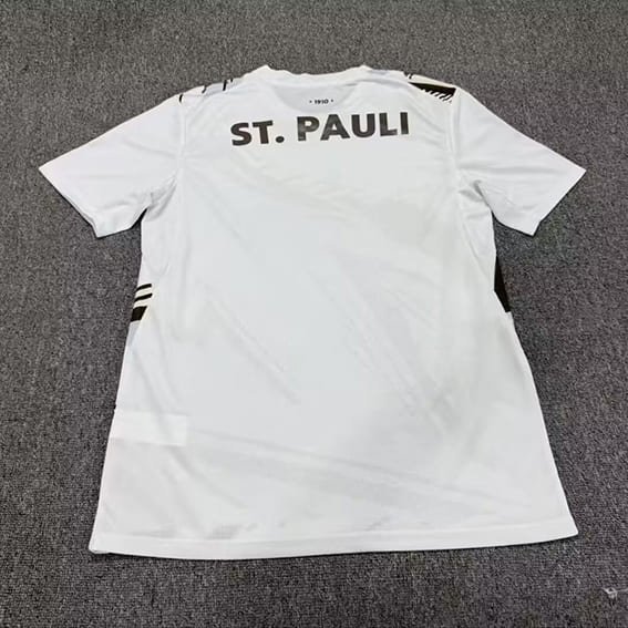 Maillot St. Pauli Extérieur 2026/2027 Blanc Marron – Image 2