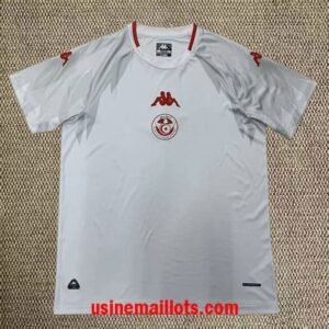 Maillot Tunisie Domicile 2026/2027 Blanc Gris